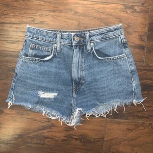 Distressed Mom shorts